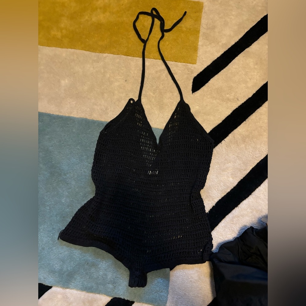 ANDI BAGU CROCHET ROMPER